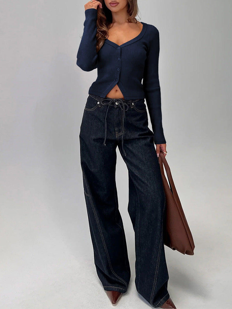 Women's Fall & Winter V-Neck Cardigan