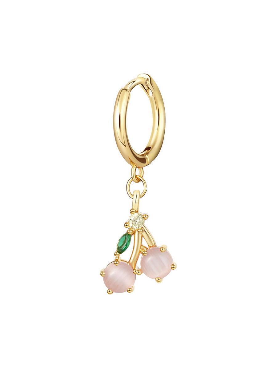 Multicolor Zircon Fruit Mix Match Earrings