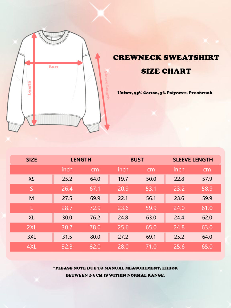 Shrimp Orchestra Embroidered Crewneck Sweatshirt