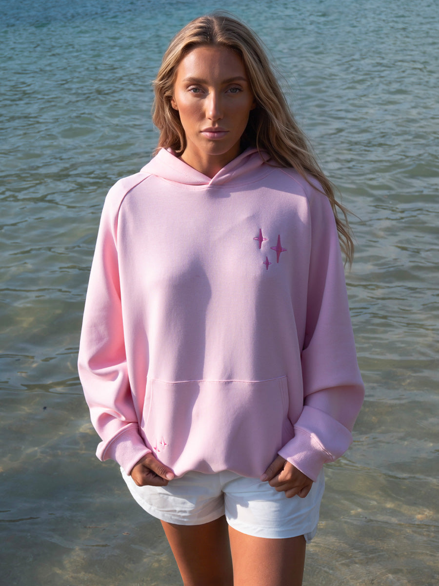 Coastal Vibes Embroidered Hoodie