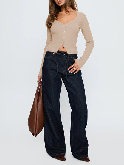 Women's Fall & Winter V-Neck Cardigan