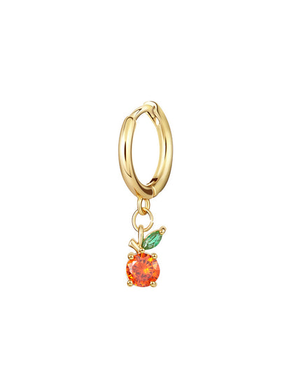 Multicolor Zircon Fruit Mix Match Earrings