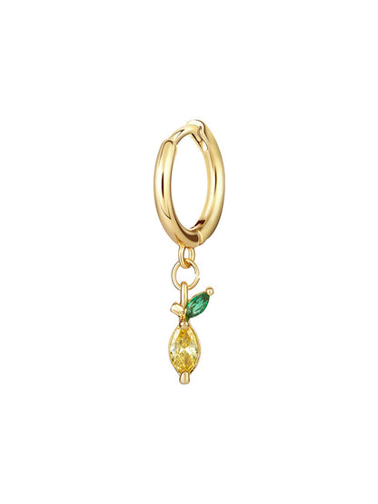 Multicolor Zircon Fruit Mix Match Earrings