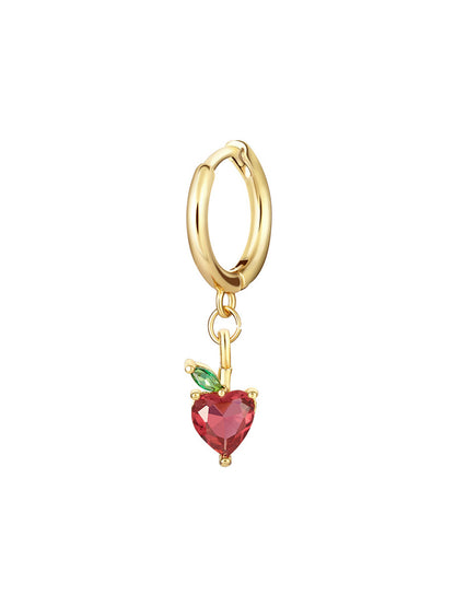 Multicolor Zircon Fruit Mix Match Earrings