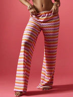 Summer Coastal Strip Pants