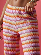 Summer Coastal Strip Pants